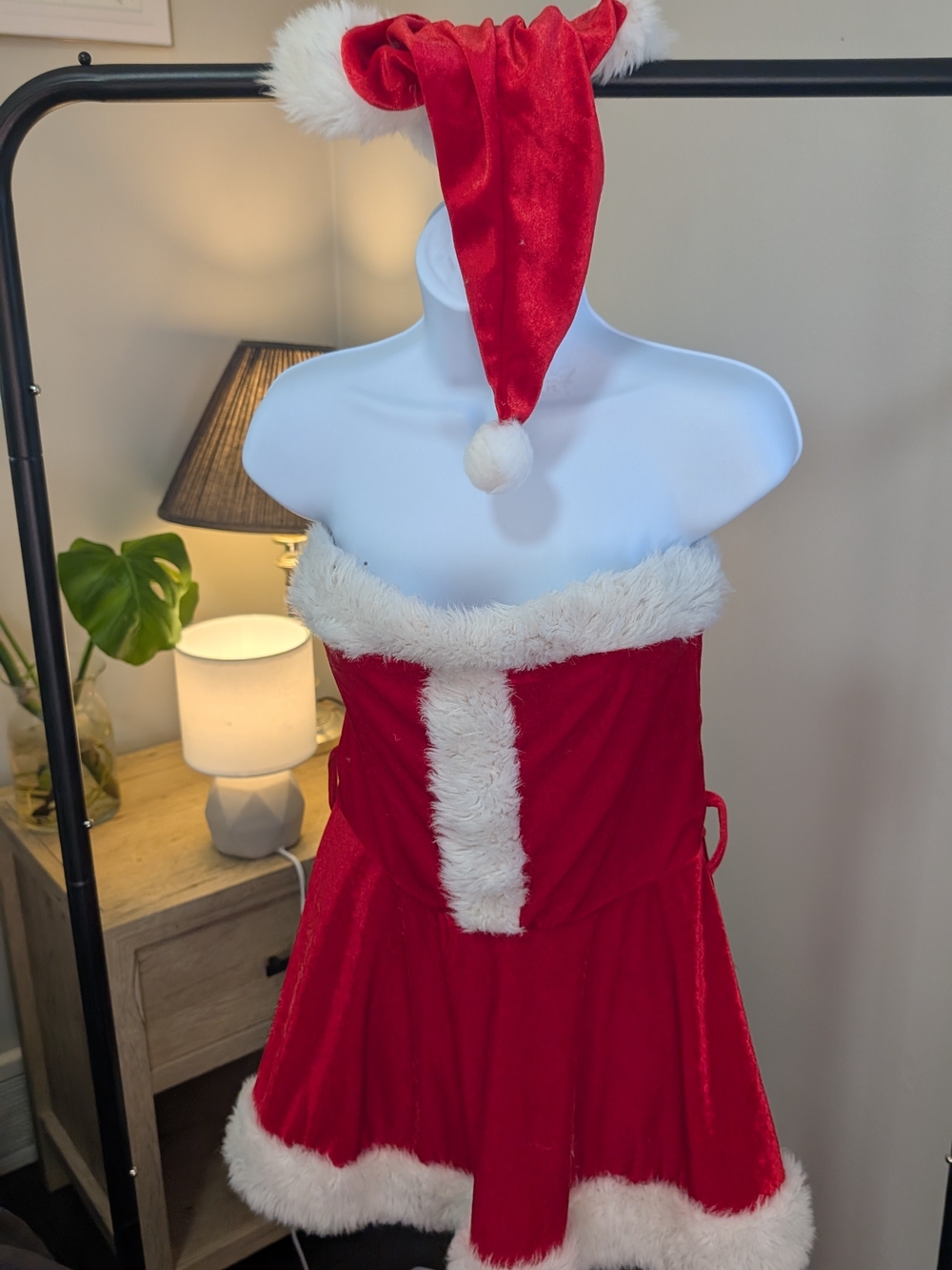 Lovers Lanes Sexy Santa Dress And Hat